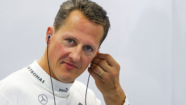 Former F1 champion Michael Schumacher.