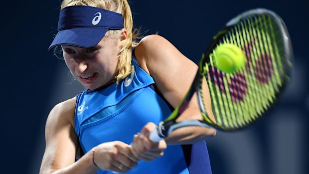 Daria Gavrilova.(AAP)