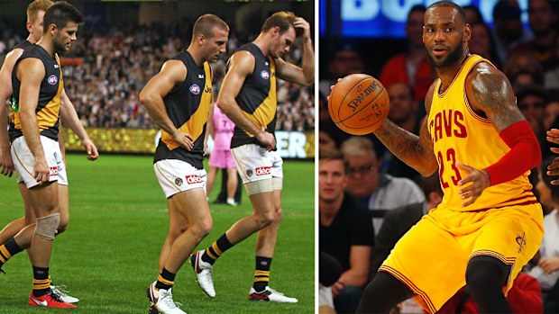 Richmond players have been urged to think like LeBron James. (Getty)