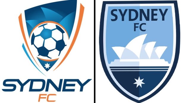 Out with the old, in with the new: The Sky Blues have launched an updated crest (right).