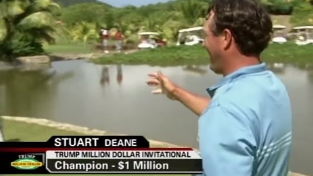 Instant millionaire: Stuart Deane.