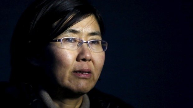 Human rights lawyer Wang Yu.