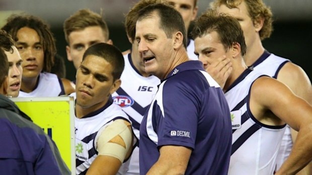 Ross Lyon's attempt to change his game style has fallen flat.