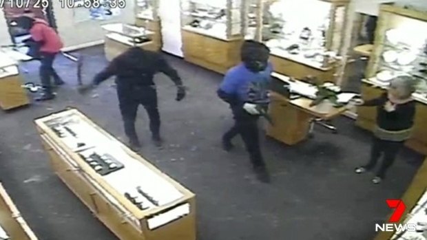 CCTV footage from the terrifying incident has been released.