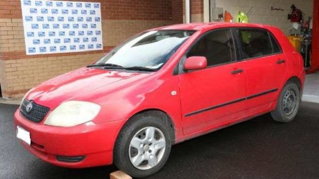 A car that police believe may be related to the disappearance of Jayde Kendall.