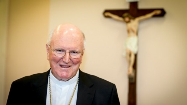 In defence of long-time friend:  Archbishop Denis Hart says leaks undermine fairness of the criminal justice system. 