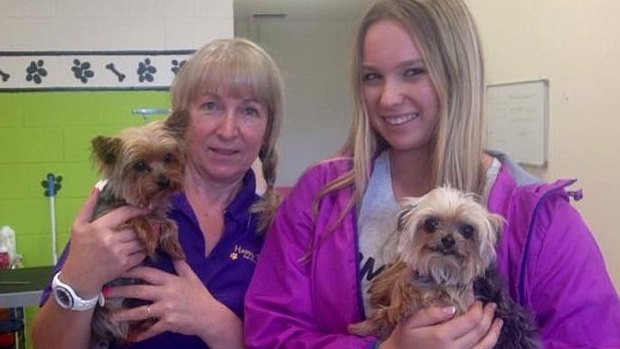 Lianne Kent with Pistol (left) and Elly Kent with Boo.