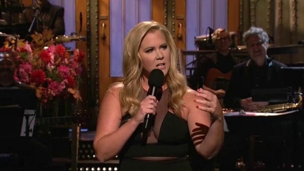 Amy Schumer hosting <i>Saturday Night Live</i> this weekend.