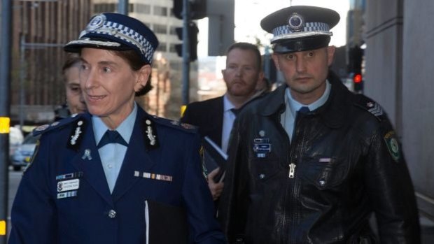 NSW Police Deputy Commissioner Catherine Burn appears at the Lindt cafe siege inquest on Monday.