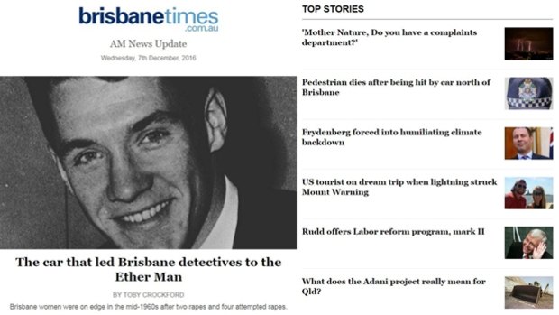 Brisbane Times has launched a new-look, mobile-friendly newsletter.