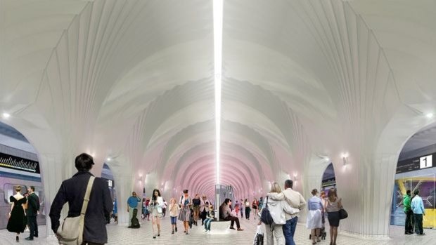 Five new stations will be build as part of the Metro Rail project. 