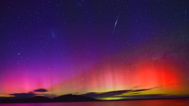 Aurora Australis has  lit up southern skies this week.