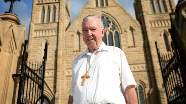 Former Rockhampton Bishop Brian Heenan.
