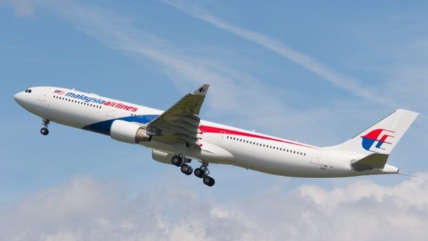 A Malaysian Airlines Boeing 777, similar to the aircraft that vanished on March 8, 2014.