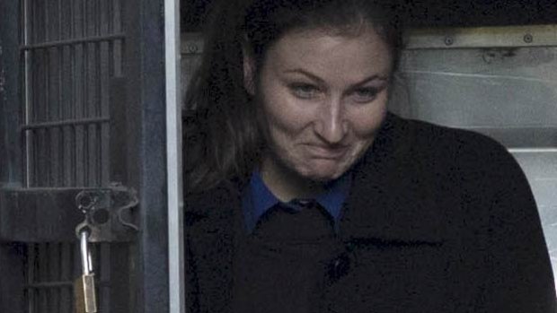 Harriet Wran after she was sentenced.