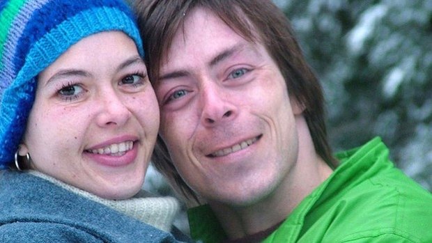 The murder of Tracy Connelly, pictured with her partner Tony, remains unsolved. 