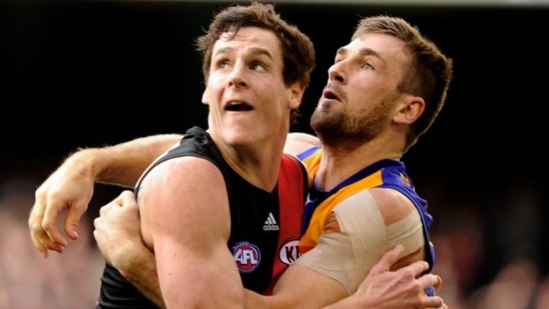 Once an All-Australian, Eric Mackenzie has now been shunted out of the Eagles' selection frame.
