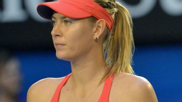 Two-year ban: Maria Sharapova.