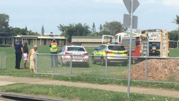 Buddina State School was evacuated after an alleged bomb threat
