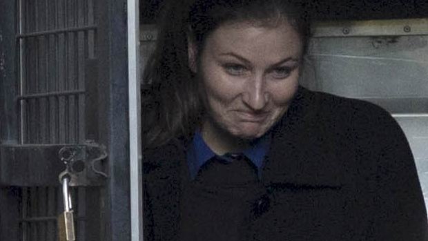 Harriet Wran arrives at court on Thursday for her sentencing hearing.