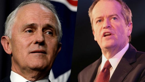 Malcolm Turnbull and Bill Shorten