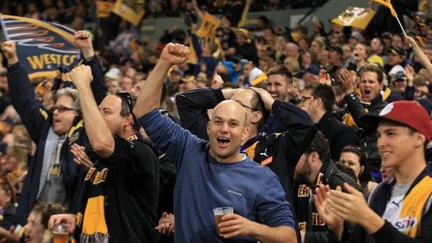 Money is no object for Eagles diehards when it comes to getting to the MCG for the big day.