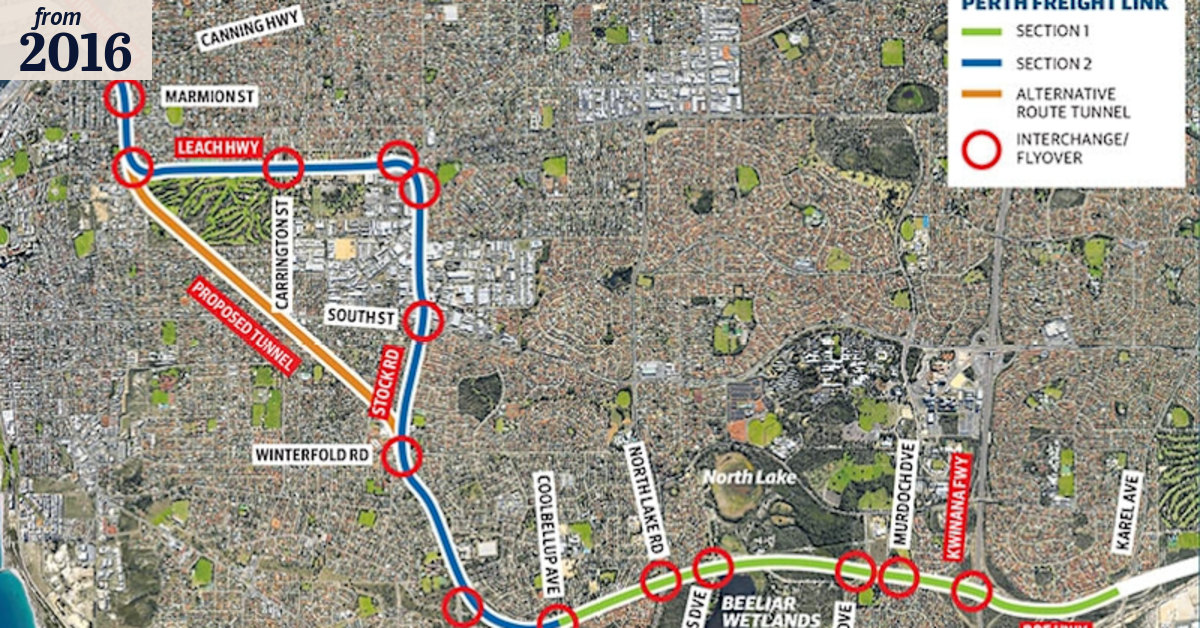 Report backs tunnel for Perth Freight Link
