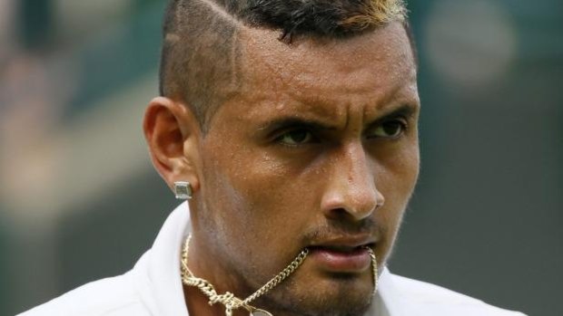 At the moment Nick Kyrgios's behaviour is failing on all counts
