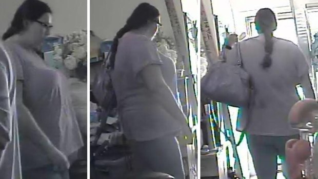 CCTV footage of Amber Wilson the day she went missing has been released. 