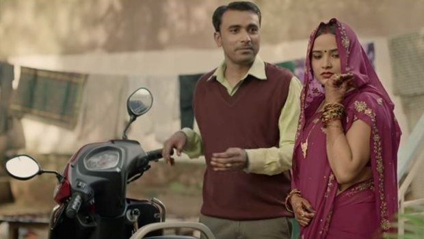 "Ask nicely, and I might let you use my things," says this bride in a video made for the government campaign Beti Bachao Beti Padhao (Save your Daughter, Teach your Daughter) in India.