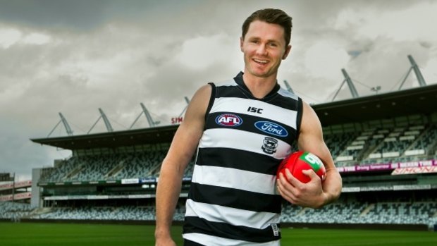 Geelong's super recruit Patrick Dangerfield.