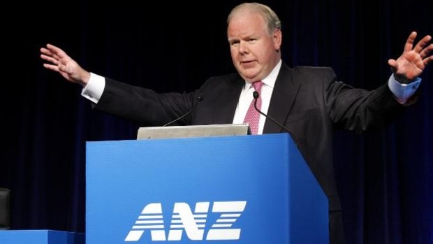 Outgoing ANZ CEO Mike Smith says the bank is stronger and more profitable than when he became chief in 2007.