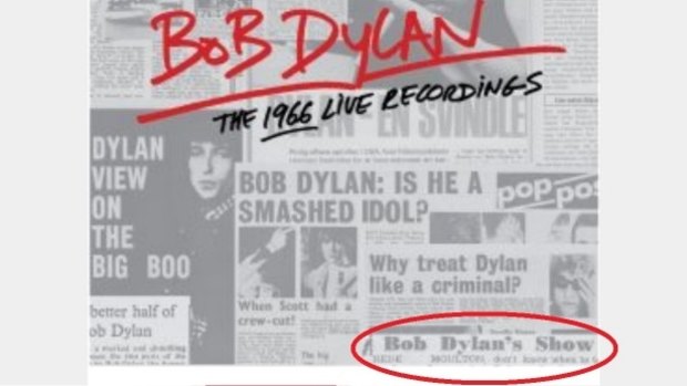 WA man Rede Moulton's letter to the editor is included in the liner notes of Bob Dylan's new album.