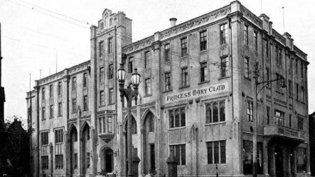 An historical image of the Princess Mary Club.