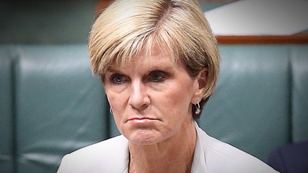Minister for Foreign Affairs Julie Bishop: which expression is this one? 
