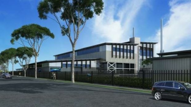 An illustration of the proposed facility at Eastern Creek.