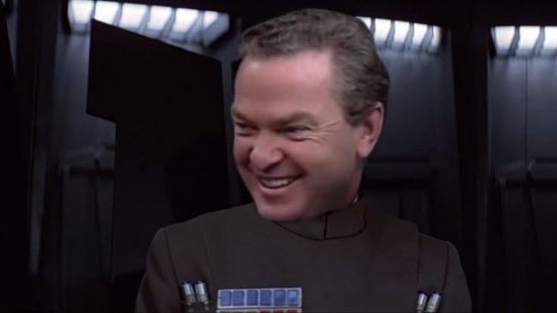Chris Pyne as he appears in "Star Wars Fixed"