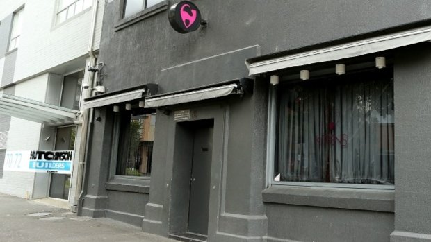 Kittens strip club in South Melbourne following an earlier attack last year.
