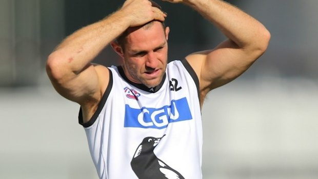 Travis Cloke: Prepared to take a 50 per cent pay cut to get to the Western Bulldogs in 2017. 
