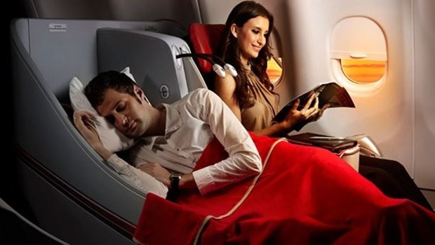 Business class seats for economy prices.