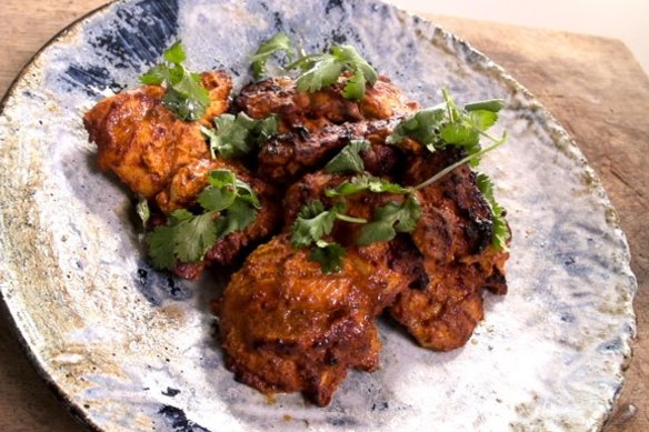 Adam Liaw's tandoori chicken.