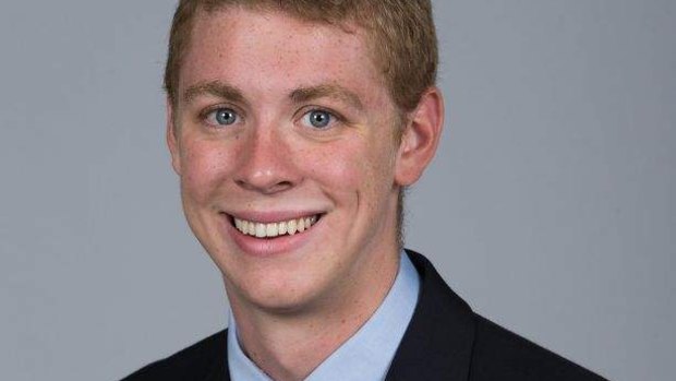 Brock Turner's yearbook photo, which is all the media had to work with for 18 months. 