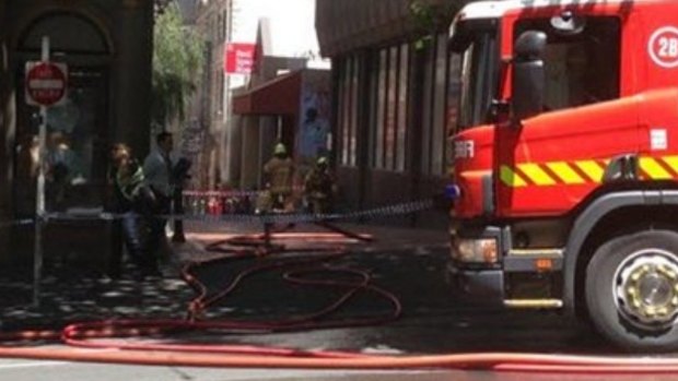 Fire crews battle a blaze at Red Spice Road restaurant.
