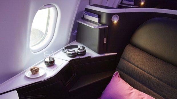 A seat on Virgin's 'The Business'.