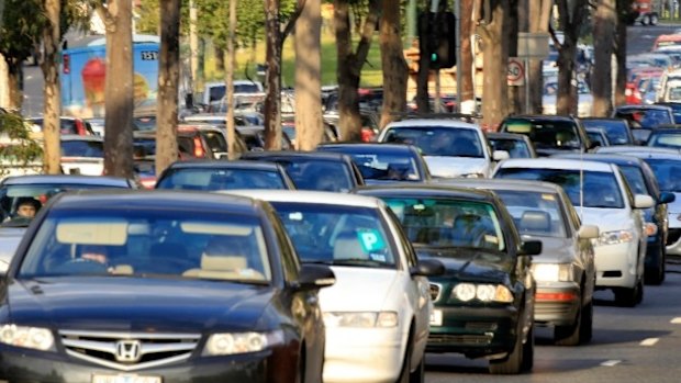 Melbourne motorists spend up to three days a year battling traffic jams.