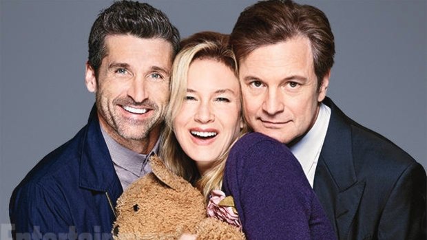 Renee Zellweger appeared on the cover of Entertainment Weekly alongside <i>Bridget Jones' Baby</i> co-stars Colin Firth and newcomer Patrick Dempsey