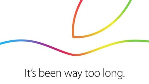 Apple's tagline for the new invite: it's been way too long.