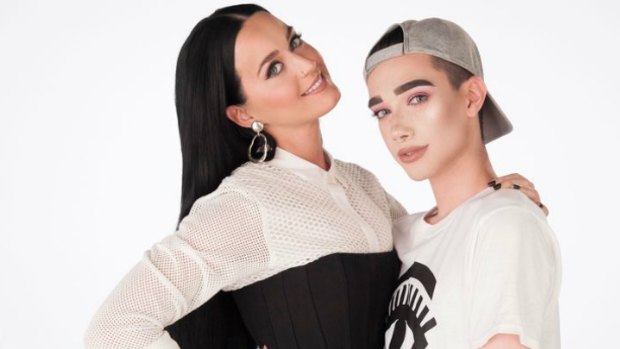 YouTube star James Charles is representing CoverGirl alongside Katy Perry.