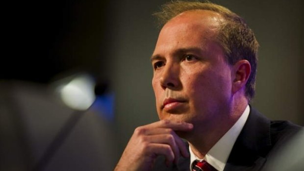 Immigration Minister Peter Dutton.