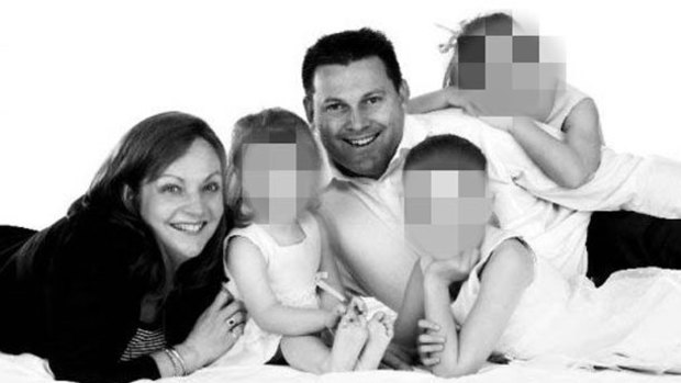 Allison and Gerard Baden-Clay, with their three children.